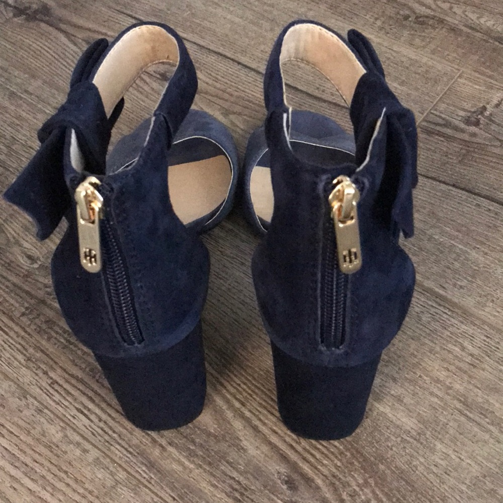 Tommy Hilfiger block heels